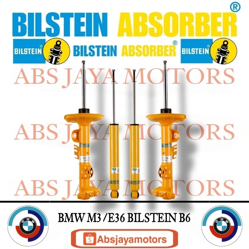 Jual SHOCKBREAKER BMW M3 E36 DEPAN BELAKANG ORIGINAL BILSTEIN B6