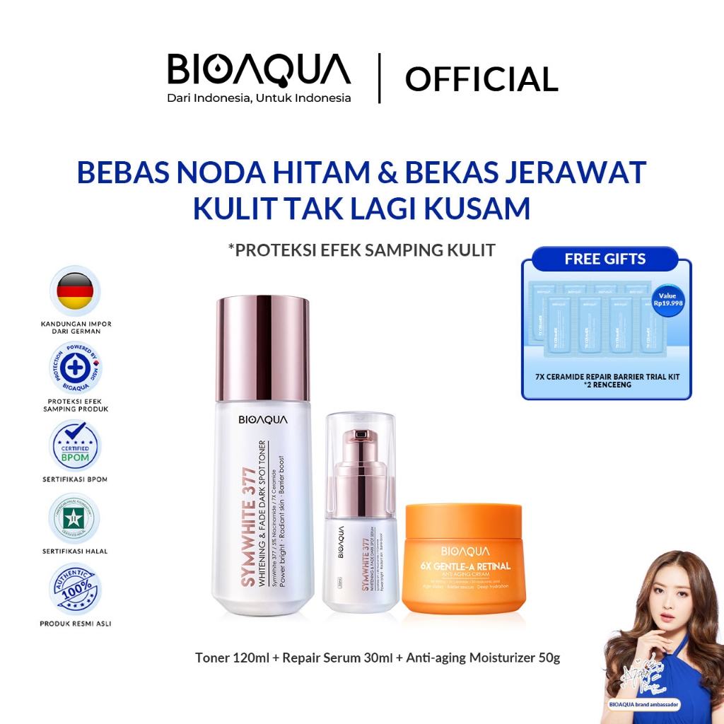 Jual Bioaqua Symwhite Whitening With Sunscreen Sunblock Wajah