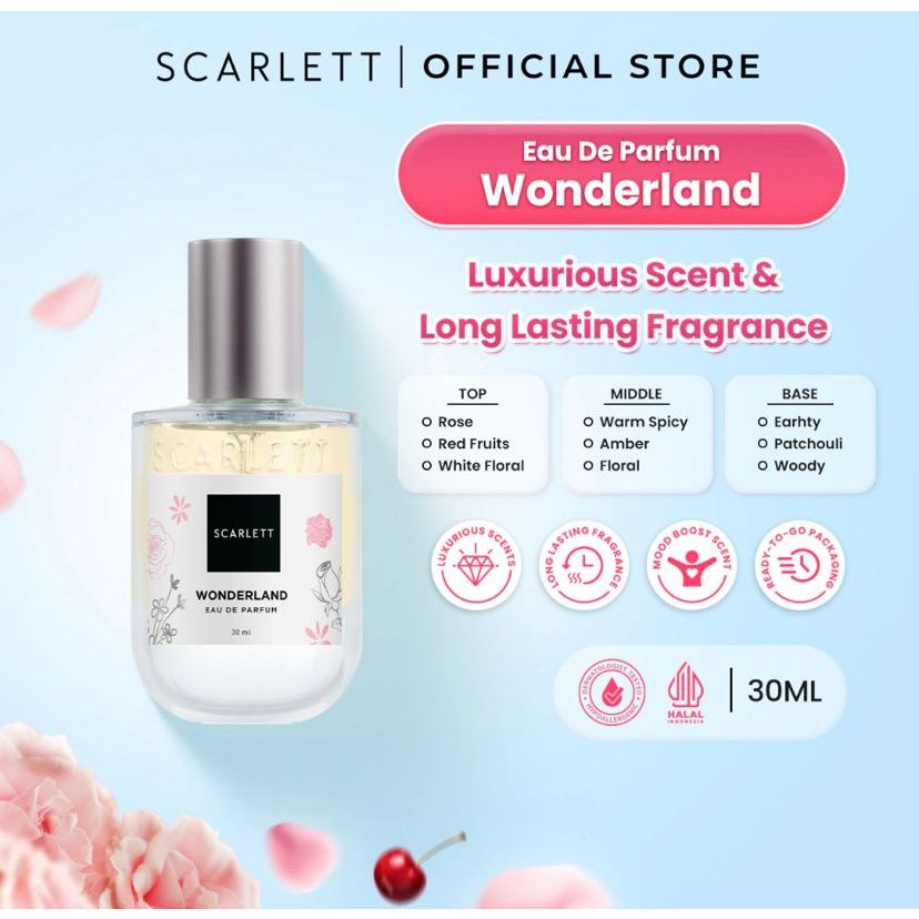 Jual SCARLETT Whitening Eau De Parfum 30ml Dreamy Sweet Memories