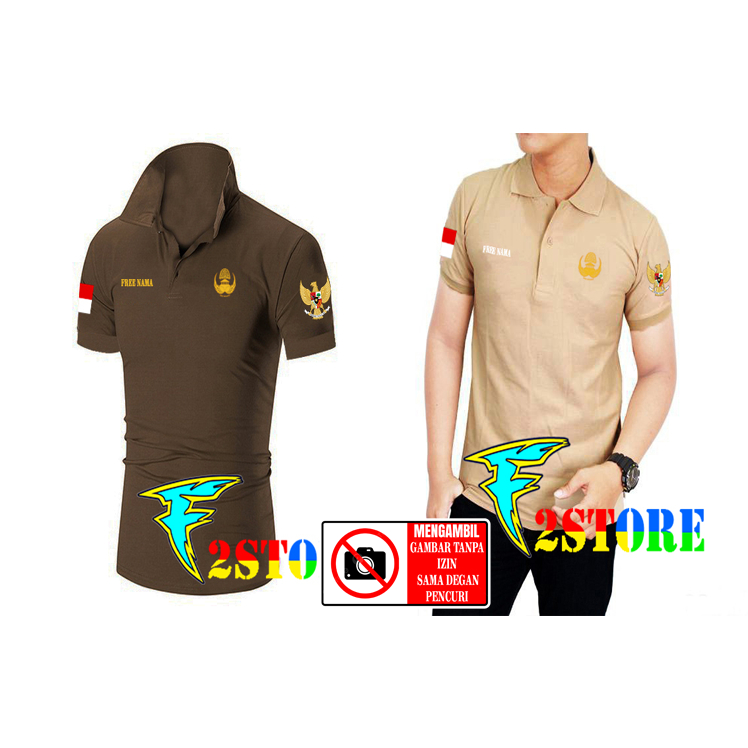 Jual Kaos Baju Kerah Model Polo Aparatur Sipil Negara Asn Atau Pns