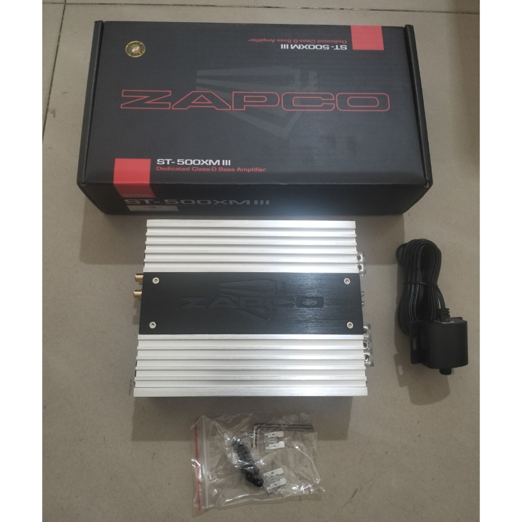 Jual POWER MONOBLOCK ZAPCO ST 500 XM III Class D ST500 Shopee Indonesia