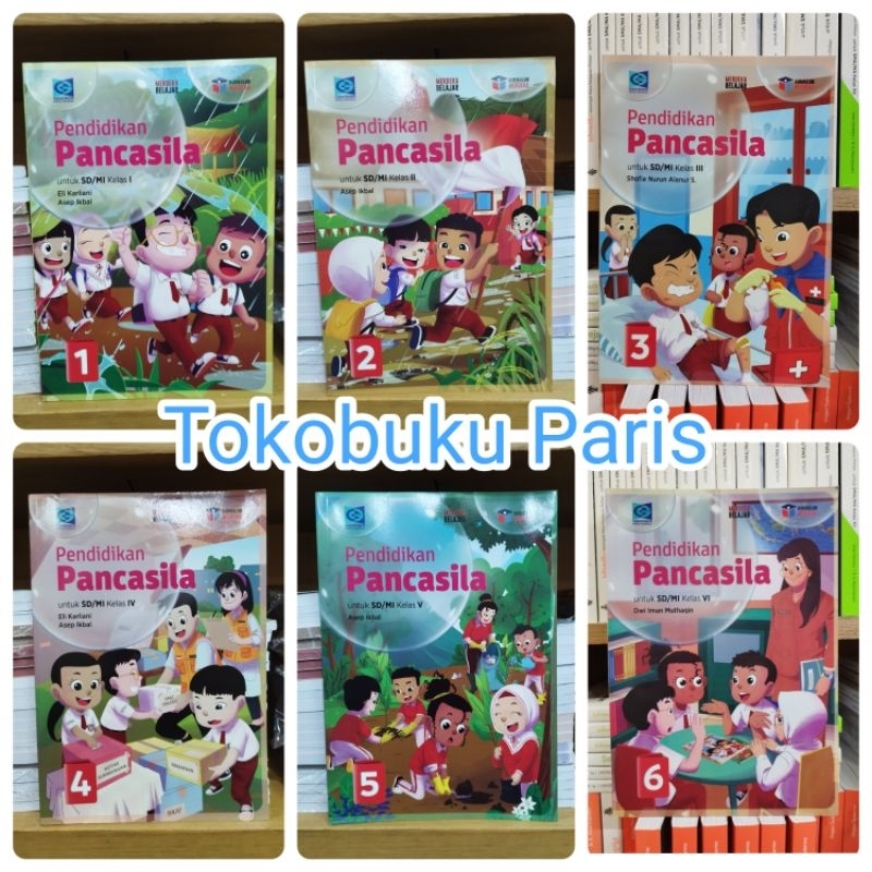 Jual Ori Baru Buku Pendidikan Pancasila Ppkn Sd Mi Kelas