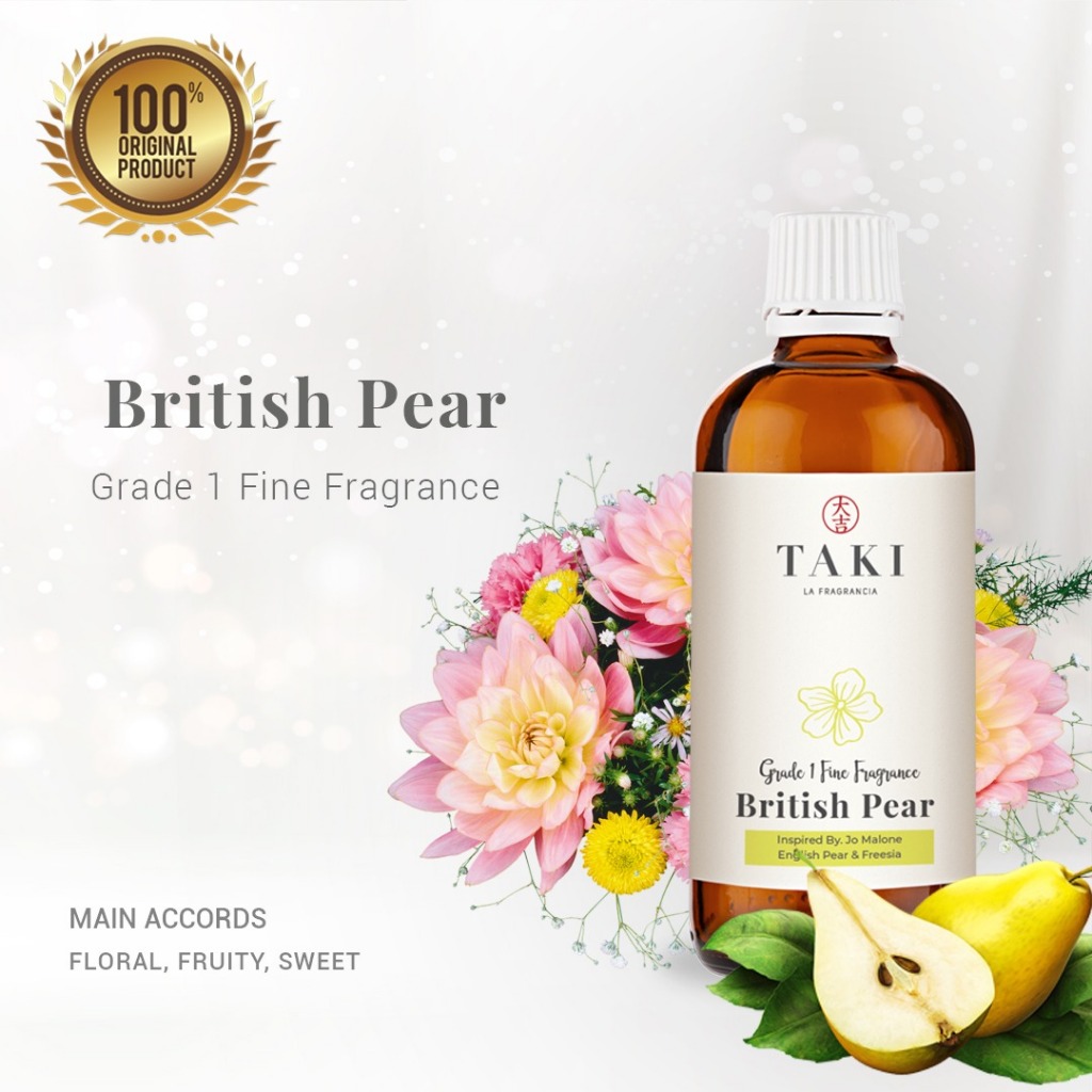 Jual Sicher TAKI Fine Fragrance Oil British Pear Inspired By Jo Malone