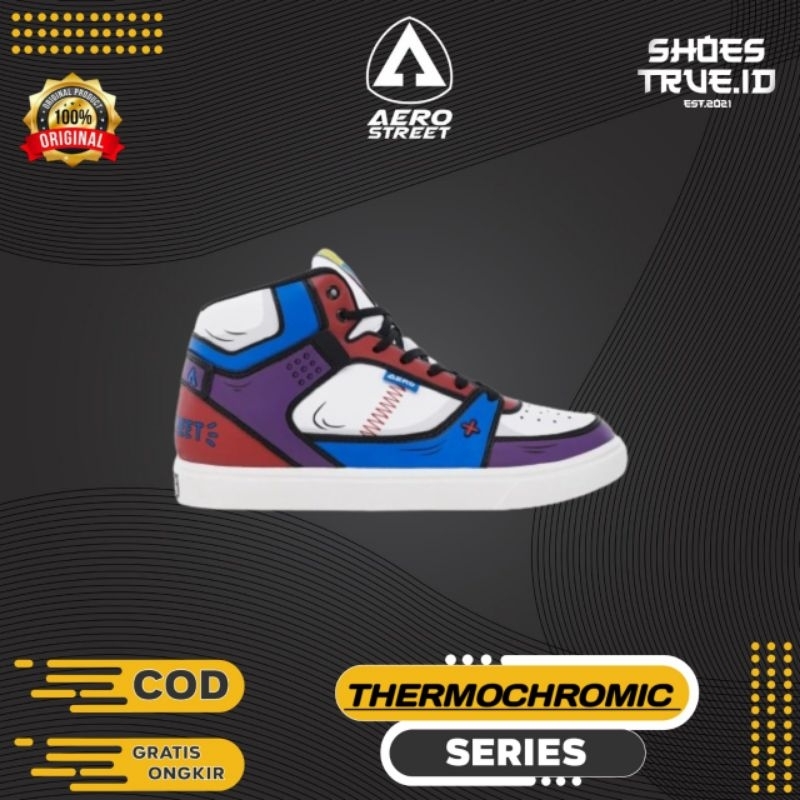 Jual ORIGINAL LIMITED EDITION AEROSTREET HOOPS 2D THERMOCHROMIC