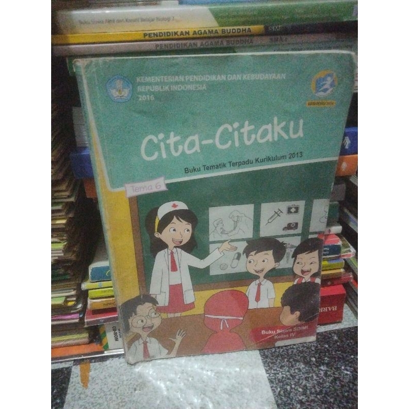 Jual Buku Cita Citaku Tema Kelas Iv Sd Edisi Revisi