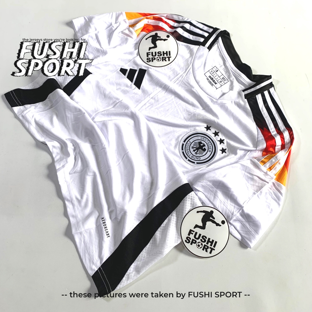 Jual Jersey Baju Bola Jerman Home Full Patch EU 2024 New Terbaru Grade