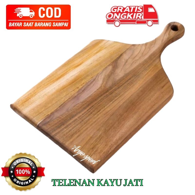 Jual Telenan Kayu Jati Tatakan Kayu Jati Charcuterie Board Kwalitas