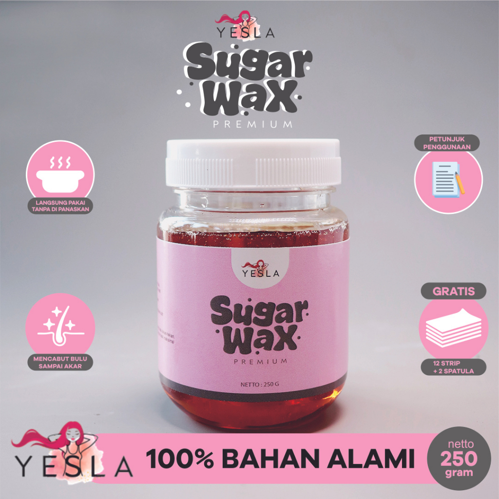 Jual Yesla Premium Sugar Waxing Kit Gr Penghilang Bulu Pencabut