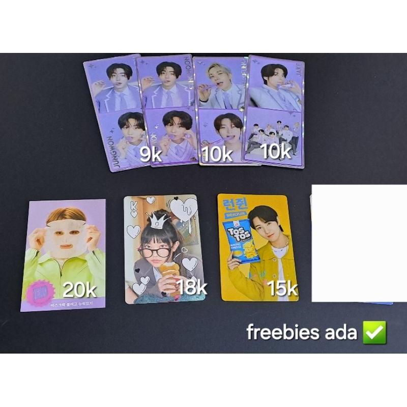 Jual Photocard Goguma Haerin Nct Dream Official Baca Desc Shopee