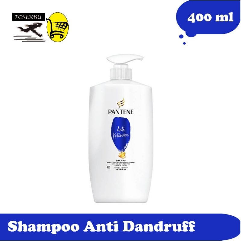 Jual PANTENE Shampoo Anti Dandruff Ketombe 400ml Shopee Indonesia