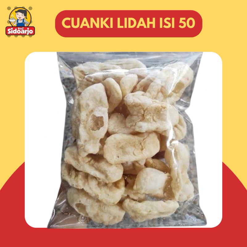 Jual LIDAH Cuanki Isi 50pc Toping Baso Aci Seblak Khas Garut