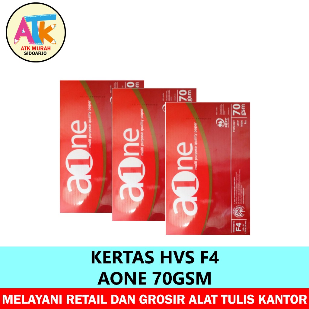 Jual Kertas Hvs Puth F Aone Gsm Shopee Indonesia