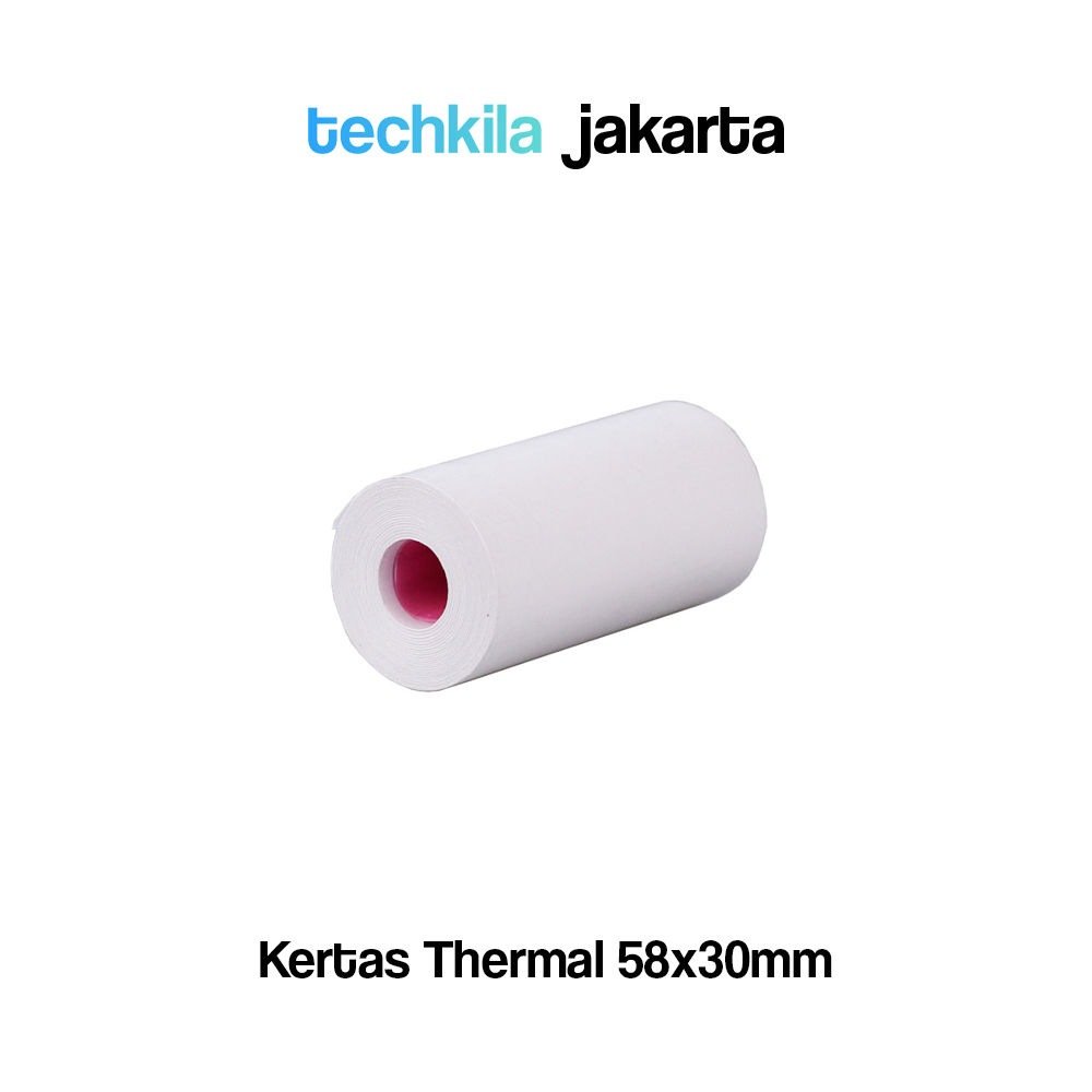 Jual KERTAS STRUK THERMAL PAPER ROLL 58x30 TERMAL EDC THERMAL PRINTER