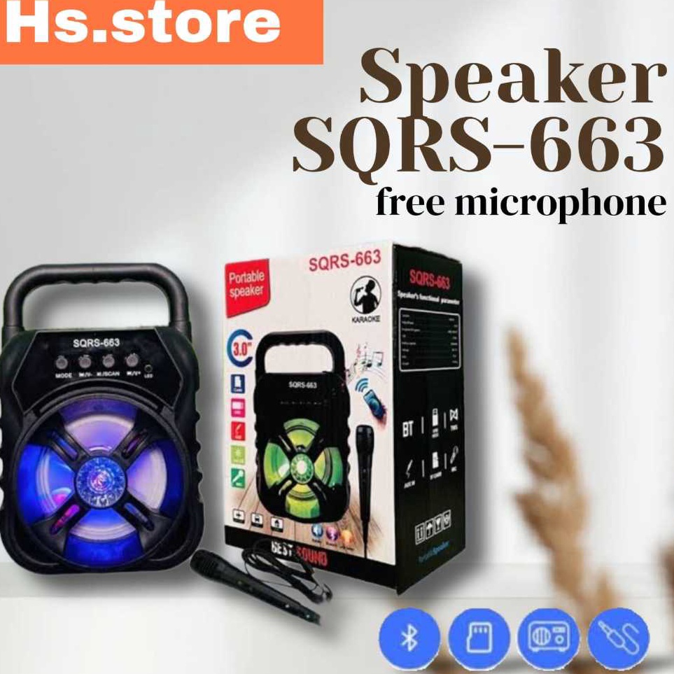 Jual Jvt Speaker Sqrs Speaker Set Mic Speaker Wireless Speaker