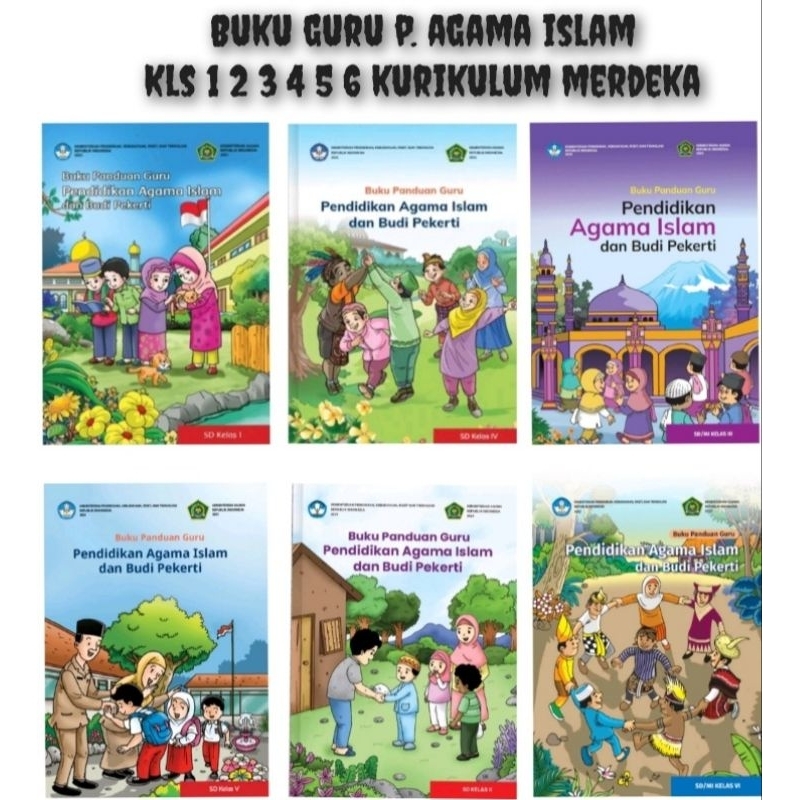 Jual Buku Guru Pendidikan Agama Islam SD Kelas 1 2 3 4 5 6 Kurikulum