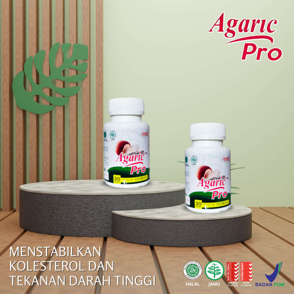 Jual Agaric Herbal Alami Turunkan Gula Darah Kolestrol Atasi Kencing