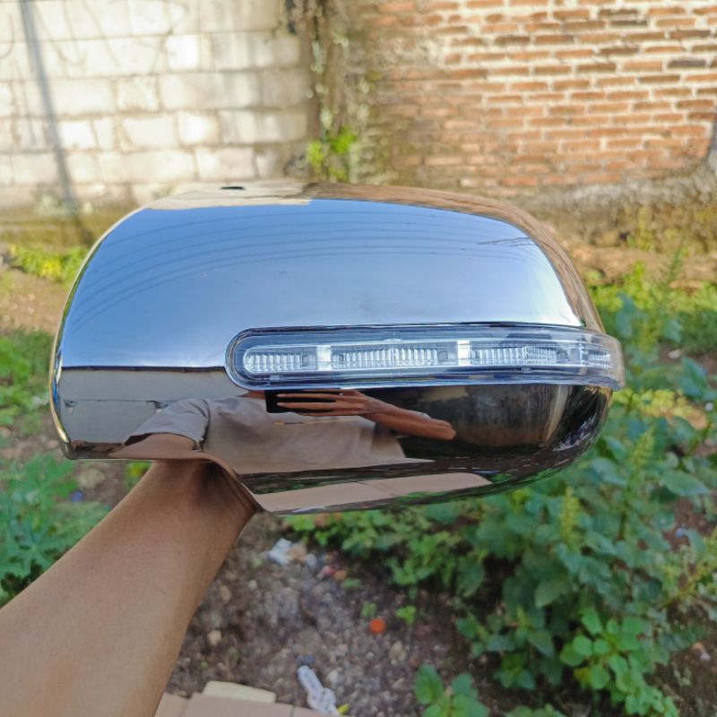 Jual Cover Spion Innova Type G Tahun 2012 2013 2014 2015 Warna Chrome