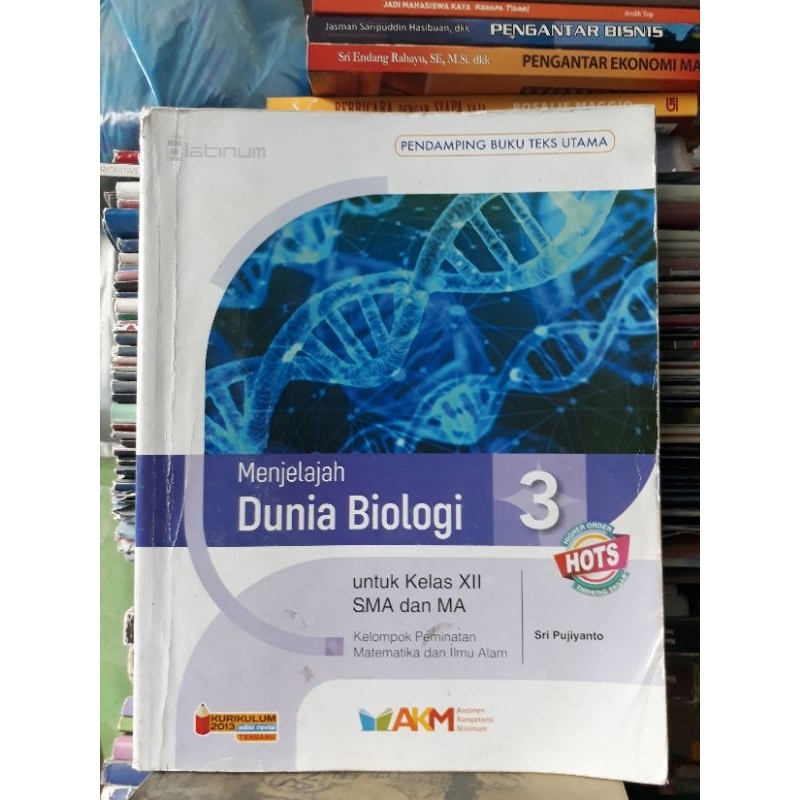 Jual Buku Menjelajah Biologi Hots Akm Kelas Xii Sma Ma Kurikulum