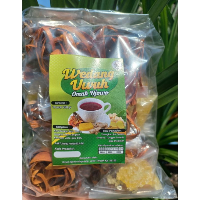 Jual WEDANG UWUH REMPAH KOMPLIT GULA BATU KAPULOGO CENGKEH KAYU MANIS