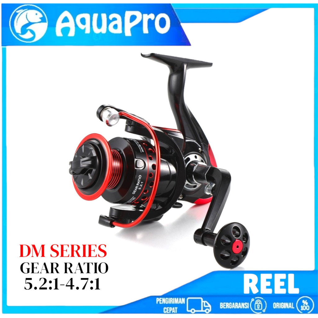 Jual Aquapro Reel Pancing Putar Rell Rill Pancing Katrol Kerekan