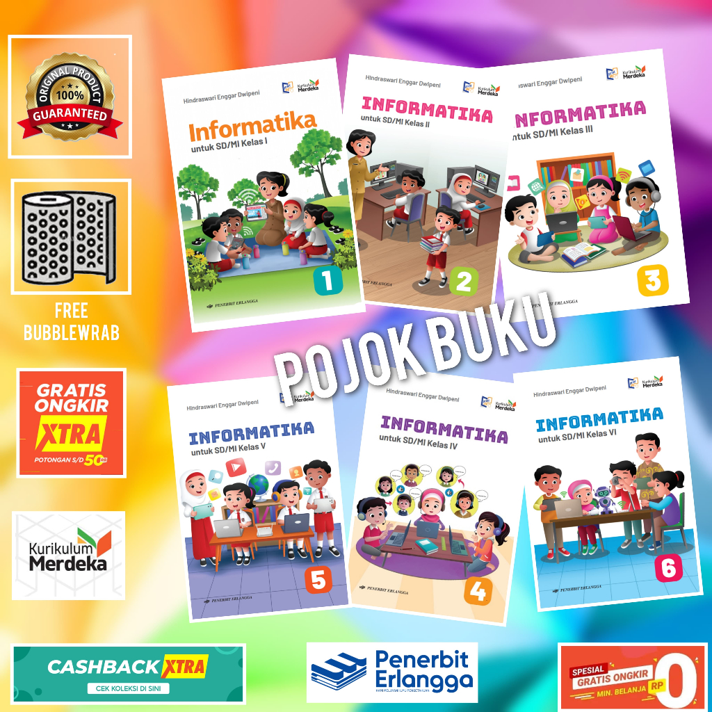 Jual Buku Informatika Sd Mi Kelas Kurikulum Merdeka