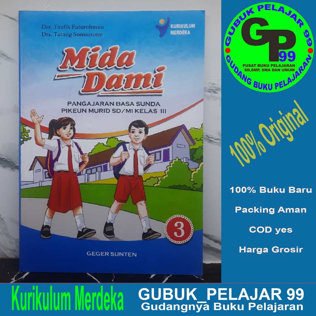 Jual Mida Dami Pengajaran Basa Sunda Kelas Sd Mi Kurikulum Merdeka