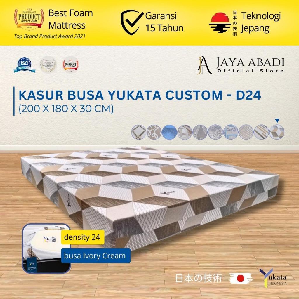 Jual KASUR BUSA YUKATA CUSTOM D24 Tebal 25 Cm Mewah Penyangga Leher