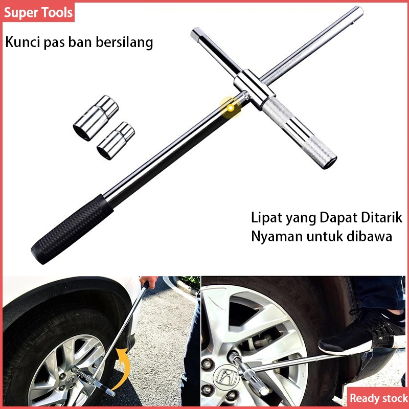 Jual Kunci Palang Roda Ban Mobil Telescopic Kunci Ban Mobil