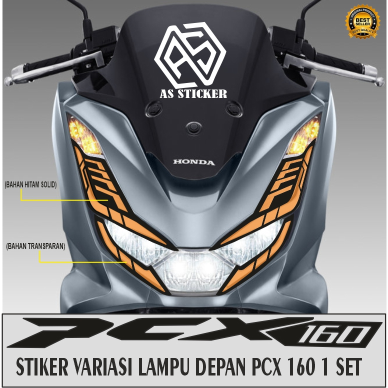 Jual Stiker Variasi Lampu Depan Pcx Stiker Lampu Depan Honda Pcx