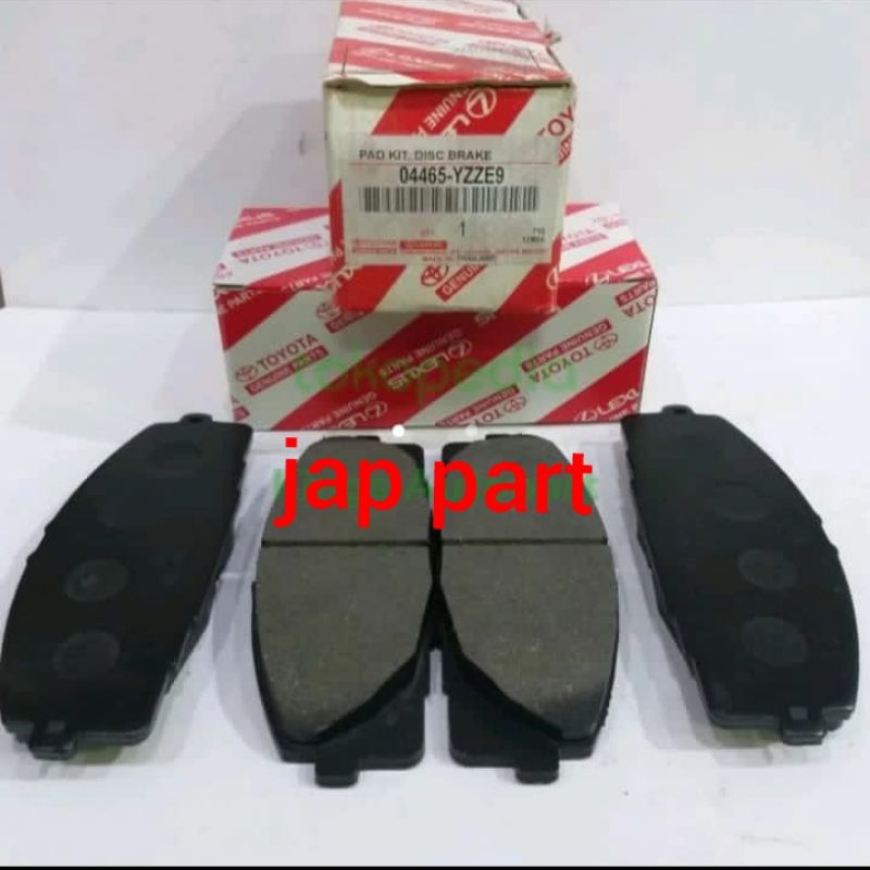 Jual Brake Pad Kampas Rem Depan Toyota Hiace Commuter Yzze