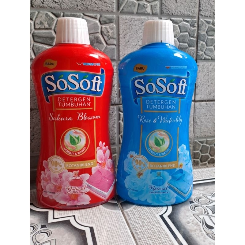 Jual Sosoft Detergen 750ml Shopee Indonesia