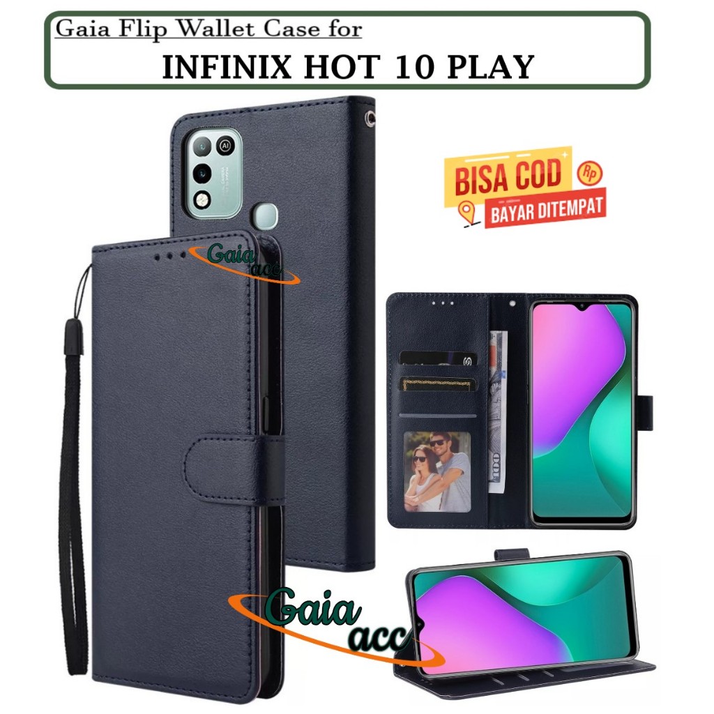 Jual Case Untuk Infinix Hot Play Model Flip Buka Tutup Casing