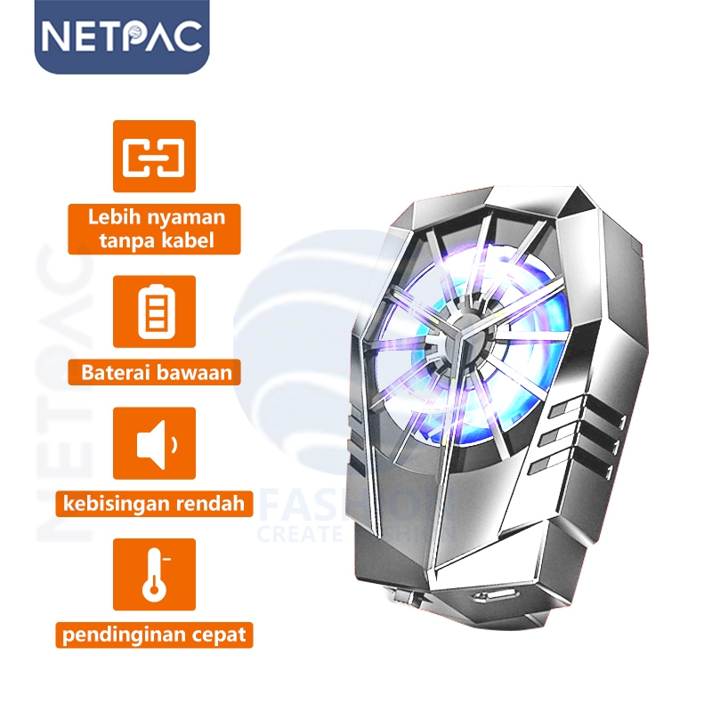 Jual Netpac Fan Cooler X Funcooler Wireless Radiator Rgb Pendingin Hp