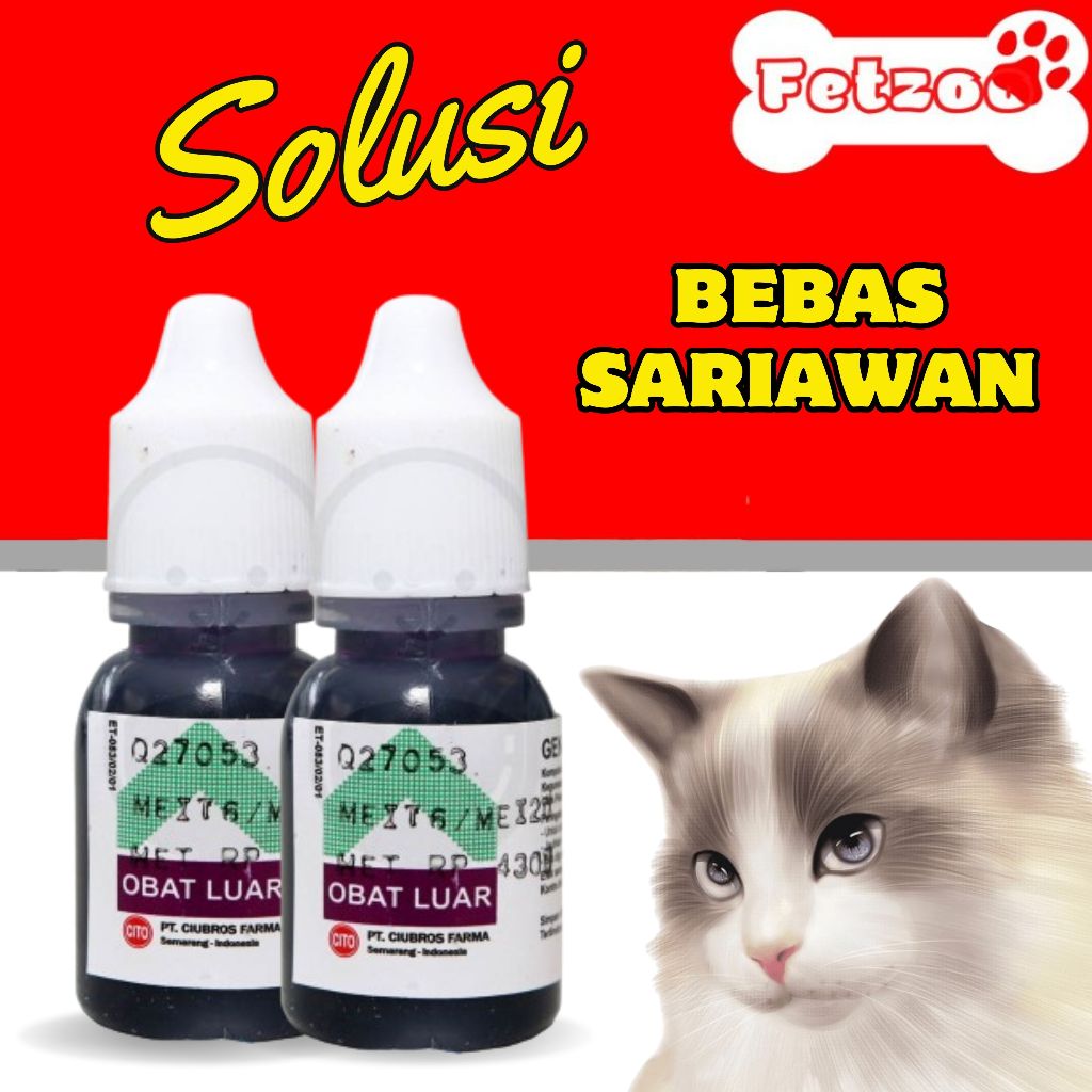 Jual Obat Sariawan Sirup Gom Warna Ungu Gentian Violet Aman Original