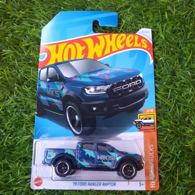 Jual Hot Wheels Ford Ranger Raptor Hks Biru Shopee Indonesia