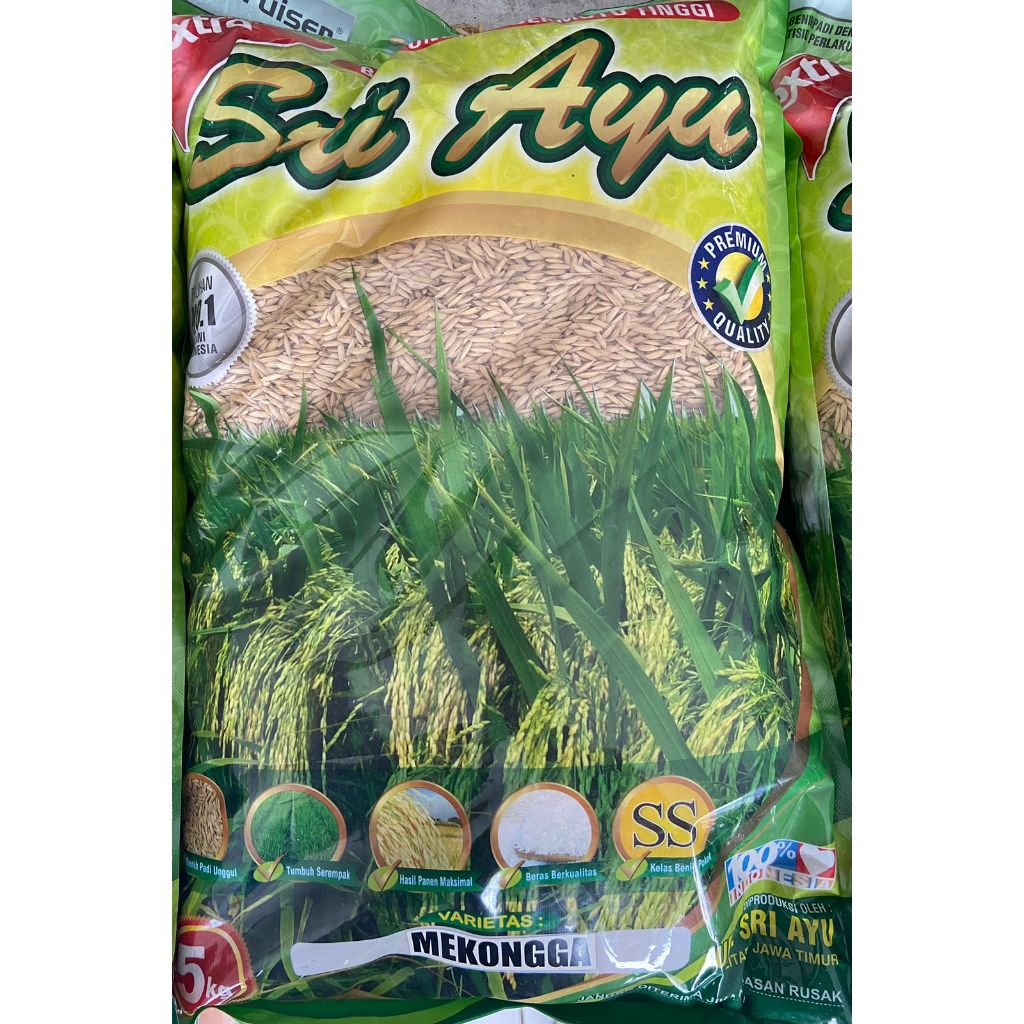 Jual Benih Padi Varietas MEKONGGA Sri Ayu 5 Kg Shopee Indonesia