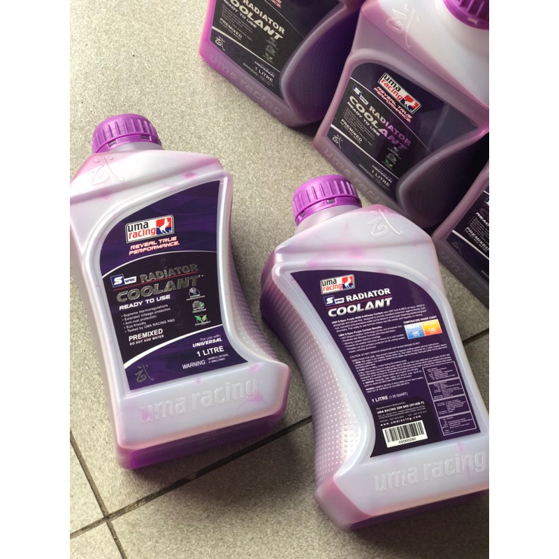 Jual AIR RADIATOR UMA 1LTR COOLANT UMA 1 LITER Shopee Indonesia