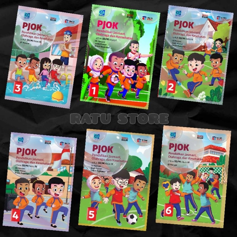 Jual Buku Kurikulum Merdeka Pjok Sd Kelas Original Penerbit