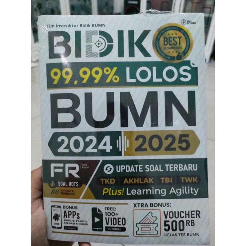 Jual BUKU BIDIK BUMN 2024 2025 UPDATE SOAL TERBARU TKD AKHLAK TBI