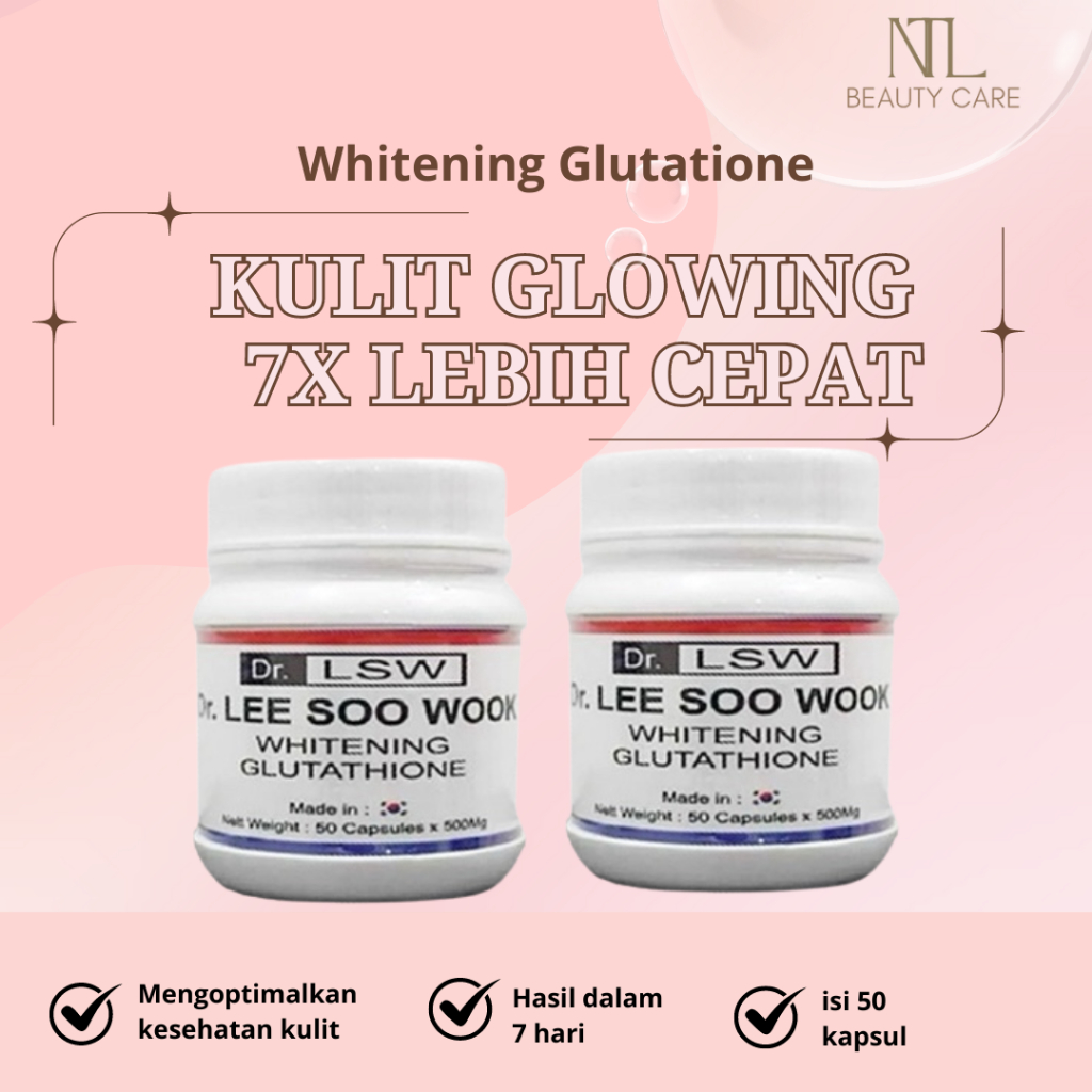 Jual Dr Lsw Asli Original Glutathione Lee Soo Wook Whitening Obat