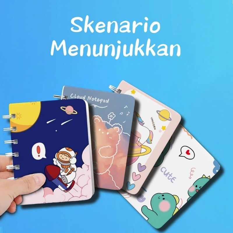 Jual Notebook A Buku Kecil Catatan Scrapbook Mini Buku Notes Kecil