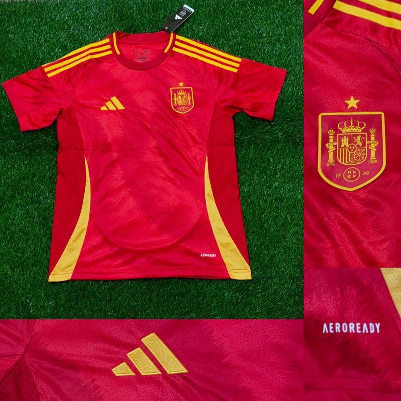 Jual Jersey Bola Grade Original Spain Spanyol Home Euro 2024 Piala