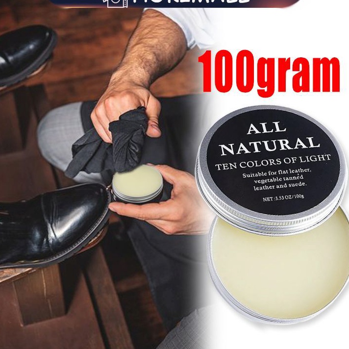 Jual Penjualan TerbaikCOD 1gr Leather Balm Mink Oil Natural Balsam Wax