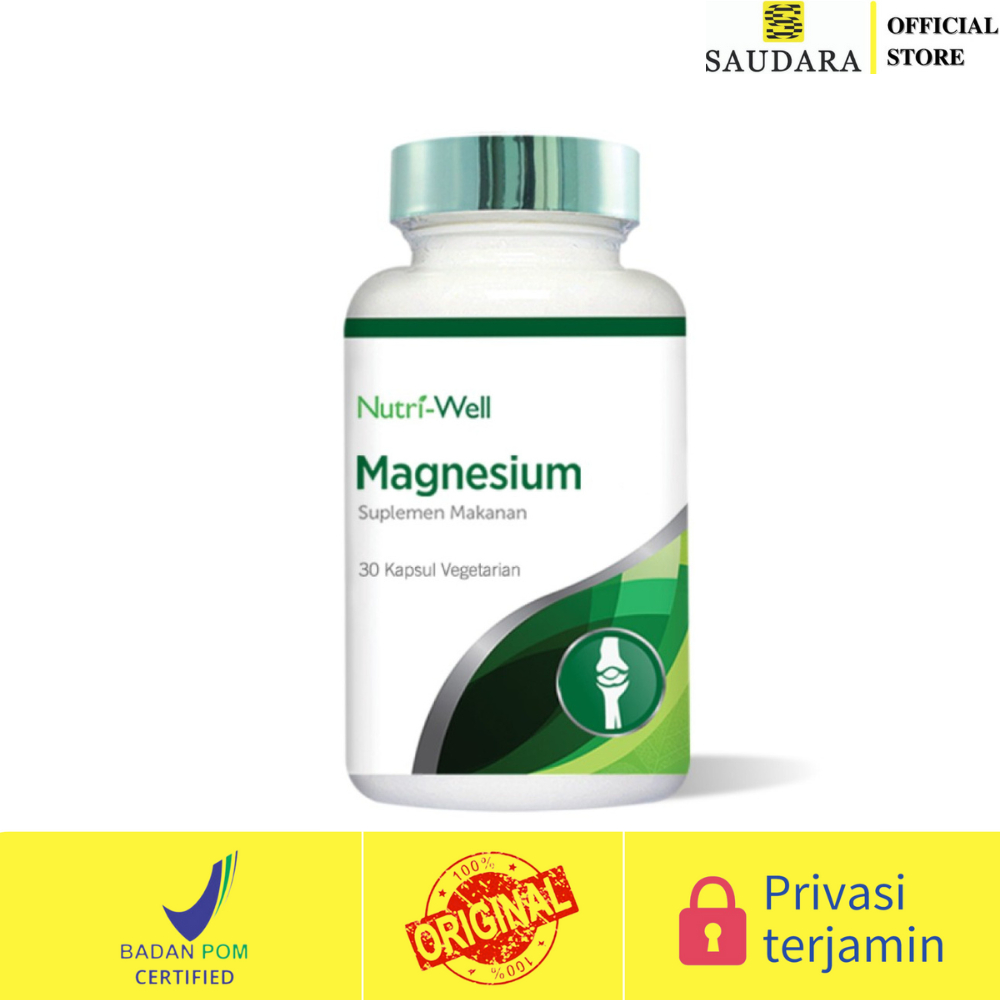 Jual Nutriwell Magnesium 30 Kapsul Shopee Indonesia