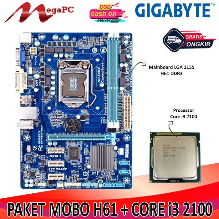 Jual Paket Mainboard Lga H Ddr Processor Core I