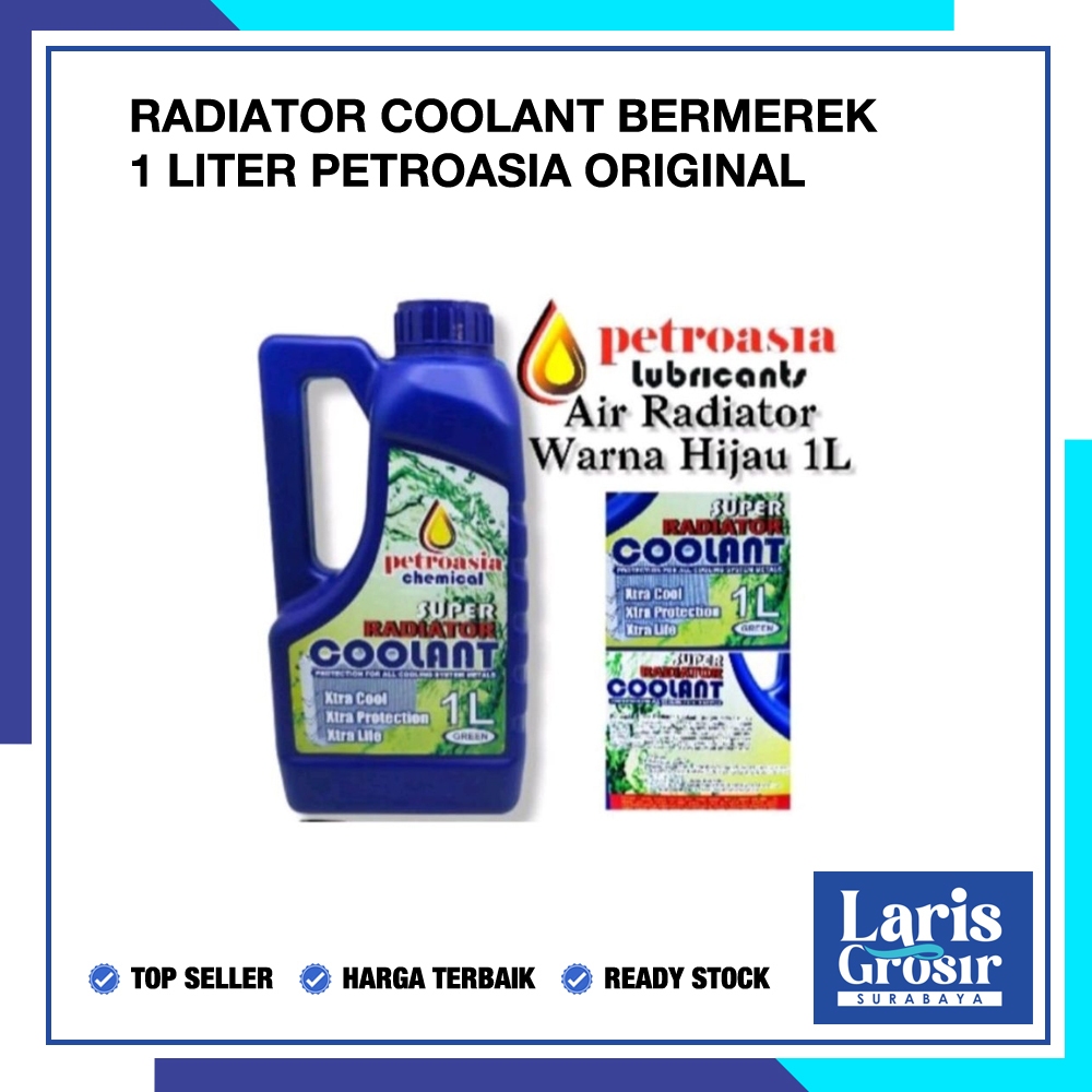 Jual Air Radiator Coolant Liter Warna Hijau Kualitas Terjamin