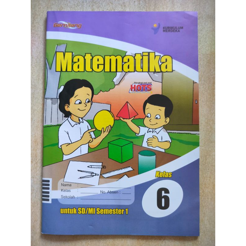 Jual LKS Matematika SD Kelas 1 2 3 4 5 6 Kurikulum Merdeka Terbaru