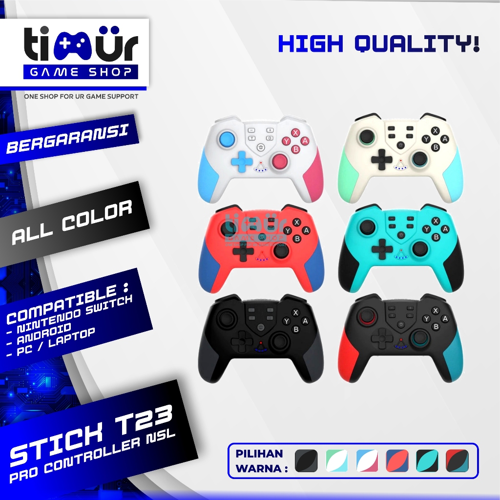 Jual T23 Pro Stick Stik Pro Controller Nintendo Switch Lite OLED