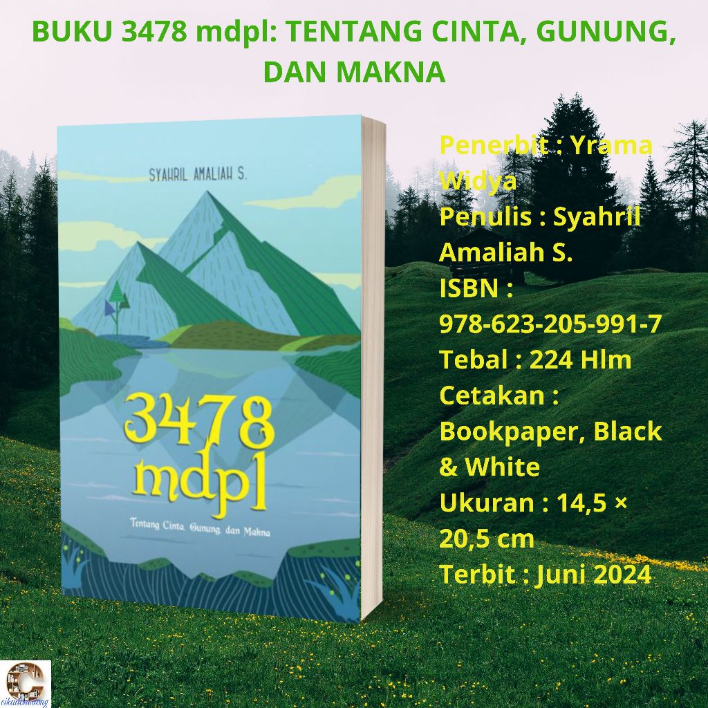 Jual BUKU 3478 Mdpl TENTANG CINTA GUNUNG DAN MAKNA Shopee Indonesia