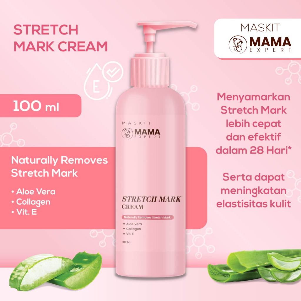 Jual Stretch Mark Cream Lotion Krim Penghilang Stretch Mark Mama